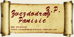 Zvezdodrag Panišić vizit kartica